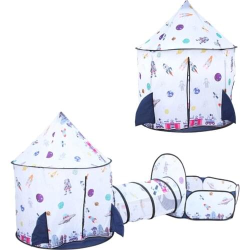 Foldable Baby Kids Play Pit Tunnel Ball Pool Play Tent Playhouse Indoor