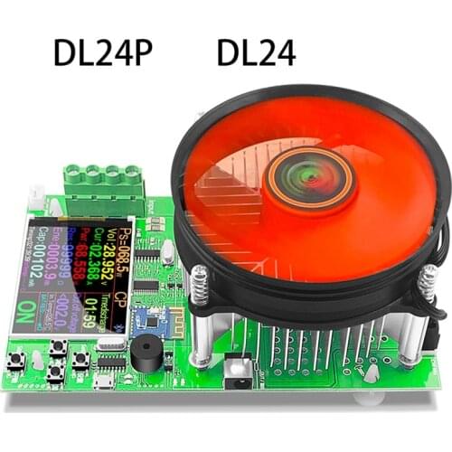 180W DC USB Tester APP Electronic Load Lithium Battery Capacity Monitor Discharge Charge Power Checker US Plug