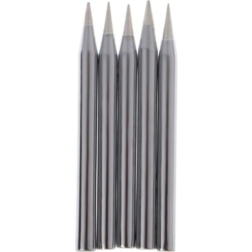 For 5Pcs/Set Replacement Soldering Iron Tip Lead-Free Solder Tip 30W/40W/60W Promotion