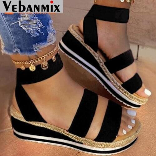 2020 Summer Sandals For Women New Shoes Peep-toe Sandalias Flat Shoes Roman Sandals Shoes Woman Mujer Ladies Flip Flops Footwear