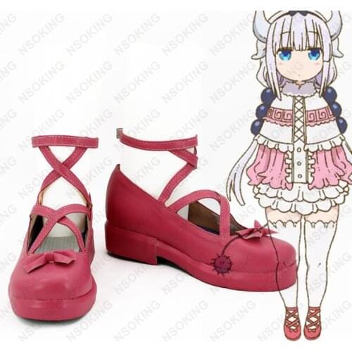 New Kobayashi-san Chi no Maid Dragon Kanna Kamui Cosplay Boots Anime women Shoes Custom Made
