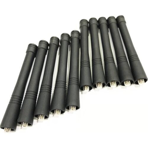 10pcs VHF 136-174Mhz Moto Style Antenna for MOTOROLA GP328 GP338 GP68 gp88 GP88S GP300 CP200 EP350 EP450 HT1250 Walkie Talkie
