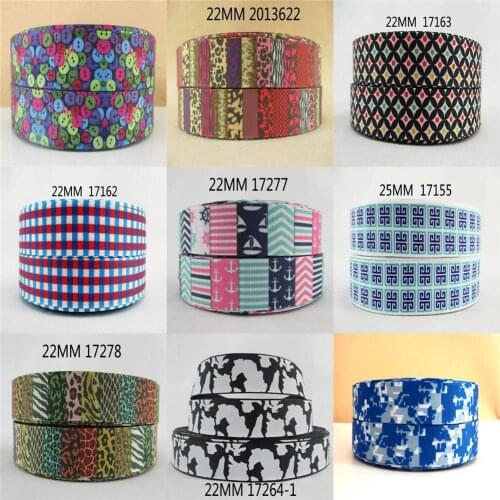5Y Geometric Grosgrain Ribbon Fabric Gift Wrapping DIY Sewing Wrapping Art Sewing Bow-knot Crafts Home,5Yc19662