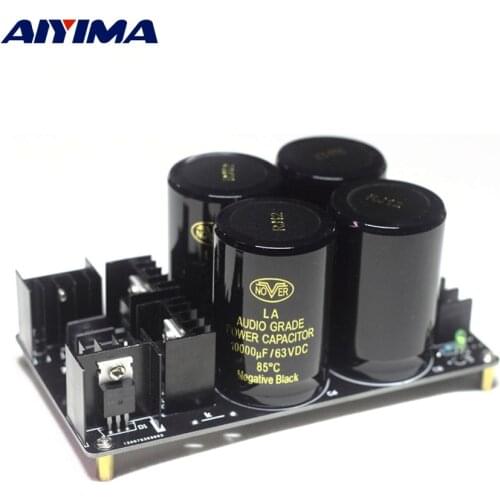 AIYIMA 50A Schottky Amplifier Rectifier Filter Board 200W High Current Filter Power Supply 50V 63V 85V 100V For 1969 AMP DIY
