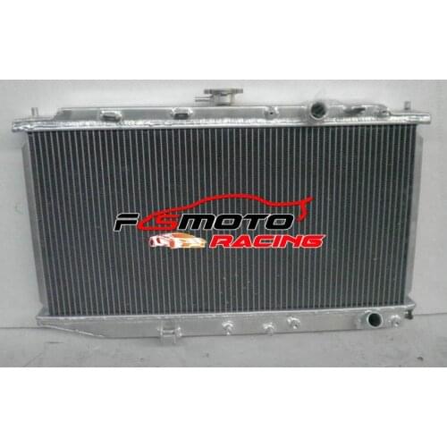 Aluminum racing Radiator For Honda Civic CRX CR-X 1.5L 1.6L MT 1989 1990 1991 88 89 90 91 1988-1991