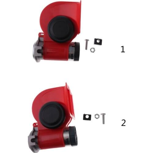 Car Air Horn Trumpet Compressor 139dB Car Truck Boat Snail