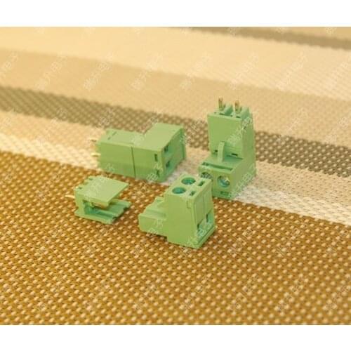 Free shipping plug type pcb terminal 2EDG-5.08 2EDG 5.08 2Pin / 3Pin / 4pin / 5pin / 6pin staight needle 10sets/lot