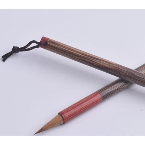 Pure wolf hair brush hand-copied Heart Sutra stroke Hook pen running grass small block calligraphy Chinese painting practice