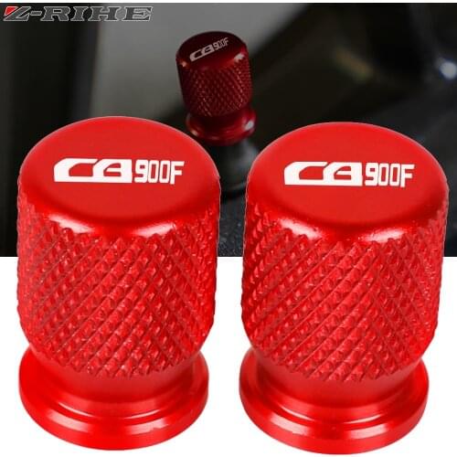 For HONDA CB900F CB919 CB 900F 2002-2007 Motorcycl Wheel Tire Valve Stem Caps CNC Airtight Covers Aluminum Protector Accessories