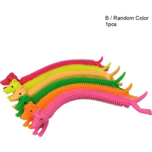 1pcs Creative Caterpillars Stretch Toy Elastic Caterpillars Stress Relief Toy Children Fidget Vent Toy Adults Decompression Tool