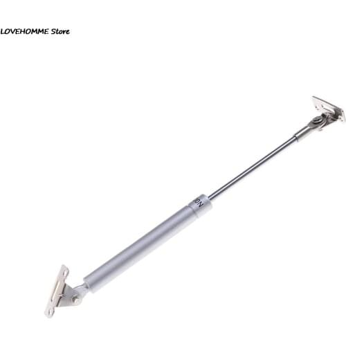 100N /10kg Copper Door Lift Support Gas Hydraulic Spring Hinge Cabinet Door Kitchen Cupboard Hinges Furniture Hardware 1PCS