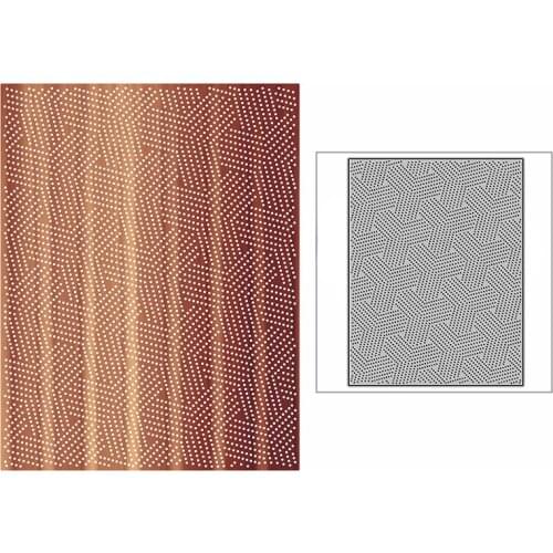 New Spotted Woven Pattern Background Plate Craft Embossing Mold 2021 Metal Cutting Dies for DIY Scrapbooking Album Card Making