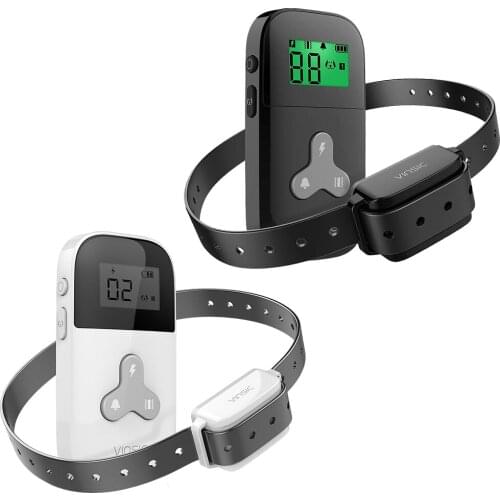 Dog Training Collar, Dog Shock Collar with 984FT Remote, Waterproof Rechargeable Dog Collar with Vibration, Beep Shock Modes