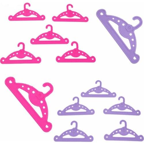 5Pcs/lot Hangers Fits 18 Inch Doll&43 Cm Doll Clothes Accessories
