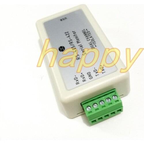 RS-485 RS-422 serial port listener, monitor debug record serial communication