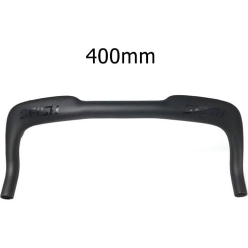 Full Carbon Fiber Road Bike Drop Handlebar Cycling Bicycle Bar 400-440mm Reduce Resistance Bent Bar Strengthen Bike Parts