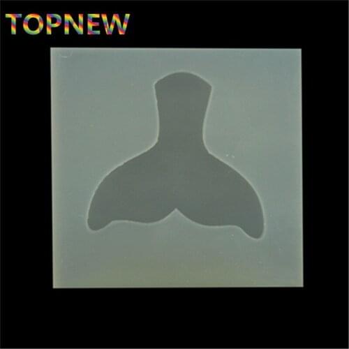 DIY Handmade Mermaid Epoxy Pendant mold Phone Decoration tools Silicone Mold / Fondant Sugar tools