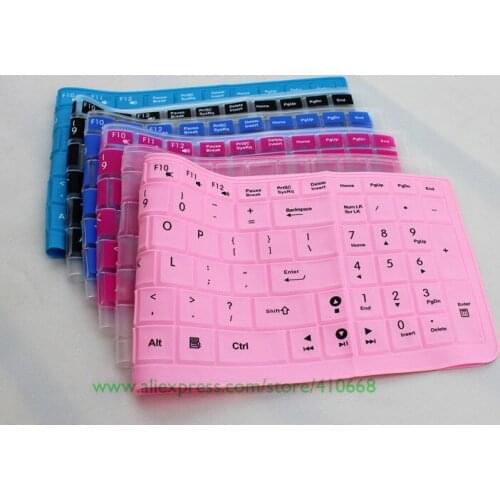 Silicone Keyboard Skin Cover Protector For Asus G51 G53 G60 G72 G73 G550 G551 G57 G58JM GL552JX VX7 X501 X554L Vivobook 4000