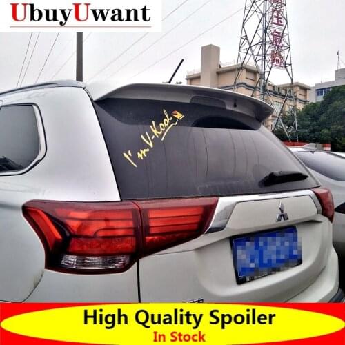 UbuyUwant For Mitsubishi Outlander 2013-2017 Spoiler ABS Material Car Rear Wing Rear Spoiler For Mitsubishi Outlander