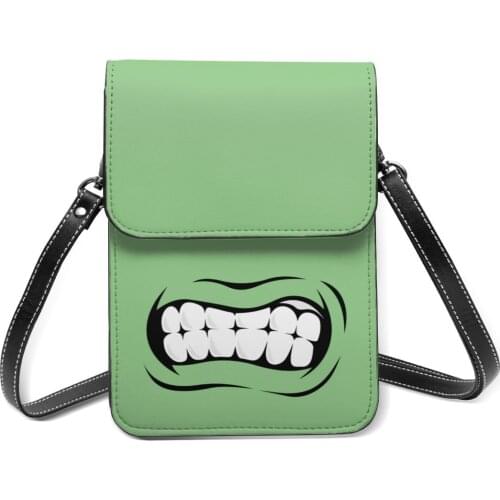 Frankenstein Shoulder Bag Business Woman Mobile Phone Bag Bulk Aesthetic Leather Bags