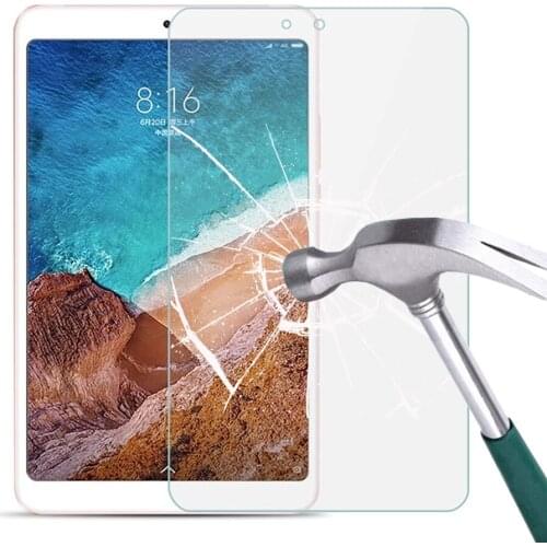 9H Tempered Glass For Xiaomi Mi Pad Mipad 4 8.0 Inch Tablet Protective Film Mipad 4 Plus 10.1 Clear Bubble Free Screen Protector