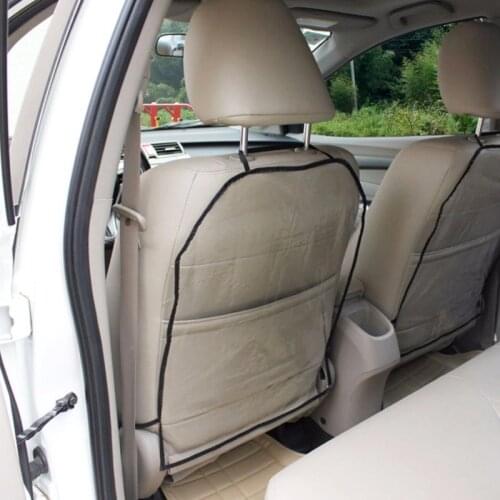 Car Seat Back Cover Protector for Children Baby Kick Mat From Mud Dirt Clean Car Seat Covers Automobile Kicking Mat