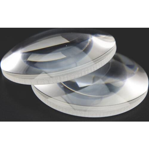 ZF2 Optical Glass Plano Convex Lens Focal Length 80mm Antireflection coating Film Lens 50mm 1PC