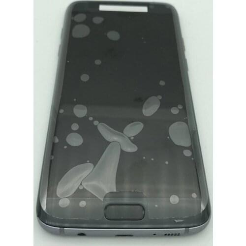 Good quality lcd with middle frame For Phone Galaxy S7 edge to S10 plus LCD Digitizer Display screen with middle frame tested