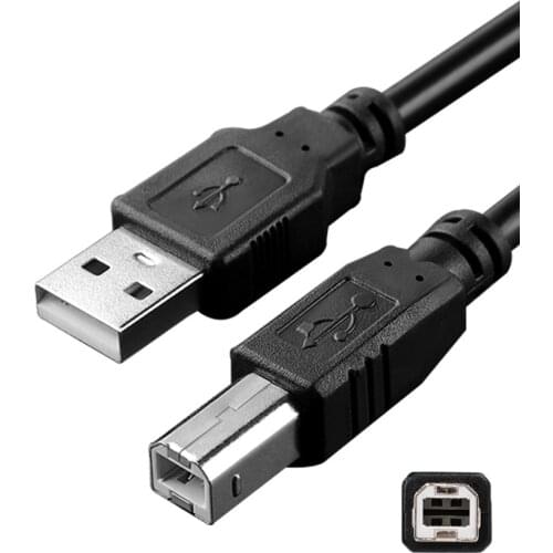 2M/3M New USB data cable For EPSO N LQ-630K 610k 730k 635k printer Connection line