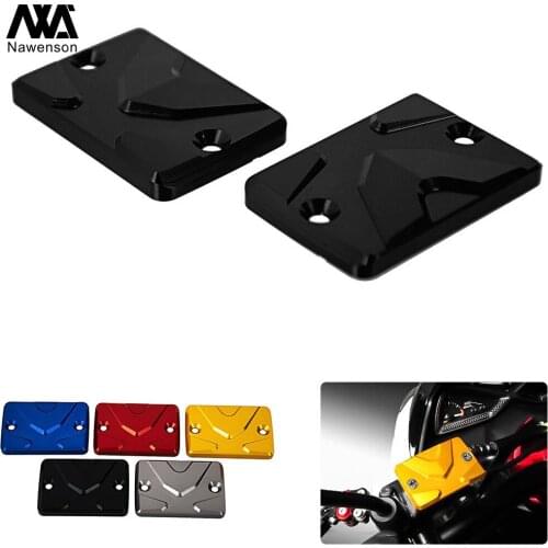 2 pieces Motorcycle Front Brake Clutch Fluid Reservoir Caps for Yamaha Smax 155 2013-2018 BWS 2008-2014 Yamaha Force 155 2017