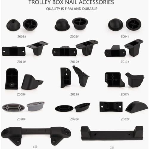 Luggage Accessories Plastic Front luggage Accessories Foot Pad Replacement For Luggage Bag Luggage Accessories Plastic Feet