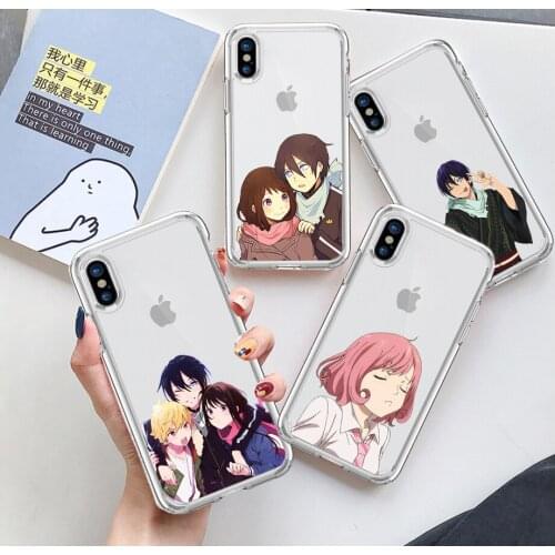 Japanese Yato Noragami Anime phone Case For iPhone 11 12 Pro XS MAX XR X 7 8 6Plus SE 2021 Candy Soft Silicone Phone Cover Bag