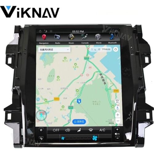 FOR-Toyota Fortuner 2016 autoradio GPS navigation car multimedia stereo player vertical screen car radio