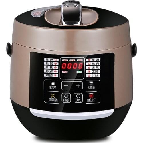 DMWD Electric Pressure Cooker 220V 3L Mini Smart Rice Cooker Stewing Soup Pot Cake Maker 10 Menu For 1-3 People 24H Appointment