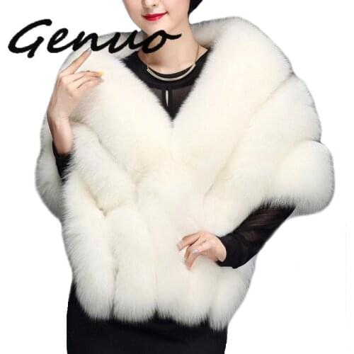Genuo Gray Fur Coats