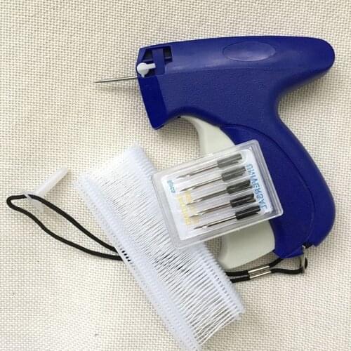 Clothes Garment Tagging Machine Price Label Brand Trademark Tags Gun + 6 Needle 500pcs 25mm Barbs Clothing Tools