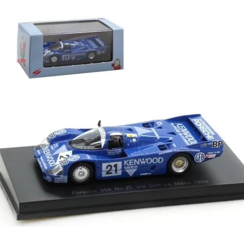 Spark 1:64 956 No.21 3rd 24H Le Mans 1983 Diecast Model Car
