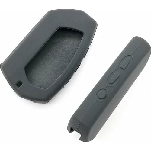 Fashion Men Two Way LCD Remote Leather Key Fob Case Cover for Pandora DX-90BT DX-91Lora Russia Version 2 Way Car Alarm System