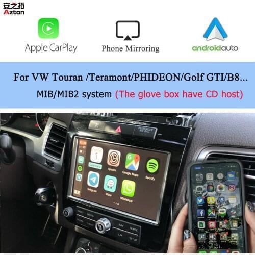WIFI CarPlay Upgrade Module Android Video Interface For Volkswagen MQB Apple Wirless CarPlay Touran Teramont PHIDEON Golf B8