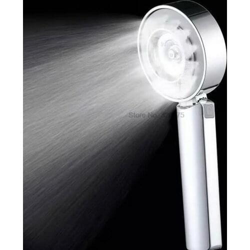 50pcs High Pressure Double-side Shower Head Sprinkler Effluent Multi-function Flower Handheld Sprinkler Bathroom Shower Hand