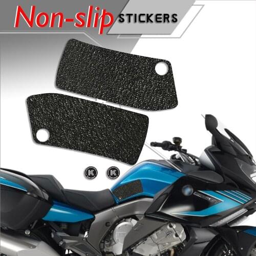 Motorcycle Non-slip Sticker Grips Protector Sticker Decal Gas Knee Grip Tank Traction Pad decals For BMW 10-17 K 1600 GT