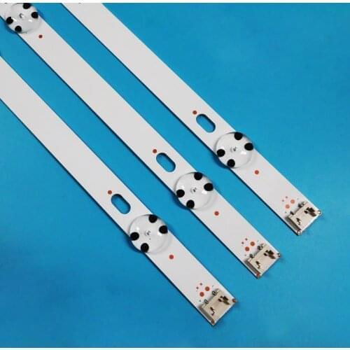 New 3 PCS/set 7LED 830mm LED backlight strip for LG 43UJ651V 43UJ701V 43UJ65_UHD_L EAU63673004 innotek 17Y 43inch_A 43UJ6307