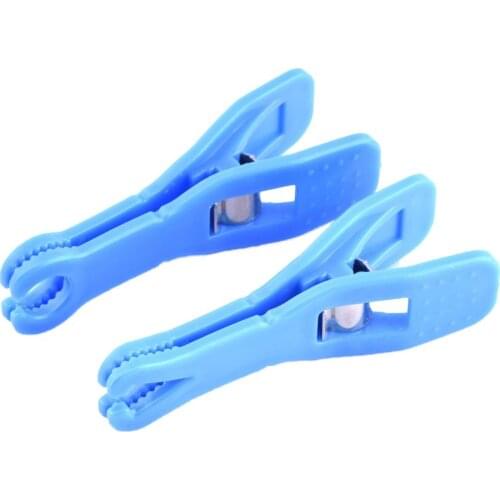 2Pcs Acrylic Opening Pliers Disposable Ear Puncture Tweezers Body Piercing Tool