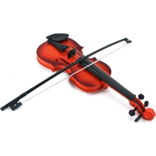Mini Adjustable Violin String Musical Instrument Toys Gift Develop Kid Musical Talent Toys(Random Color)