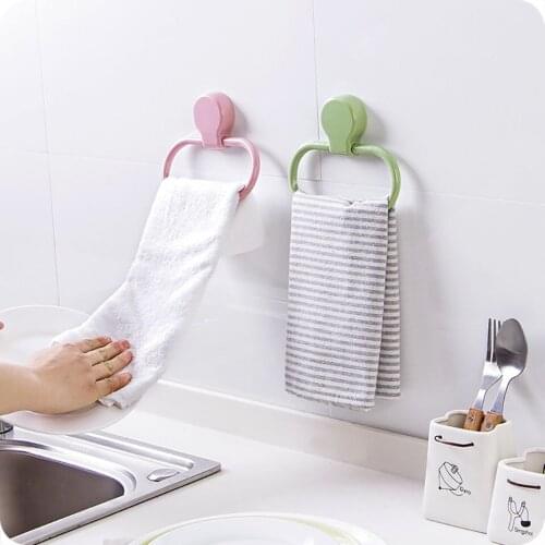 Family Dedicated Bathroom Wall Hook Small Accessories Towel Wash Towel Storage Rack Kitchen Dish Towel Pendant