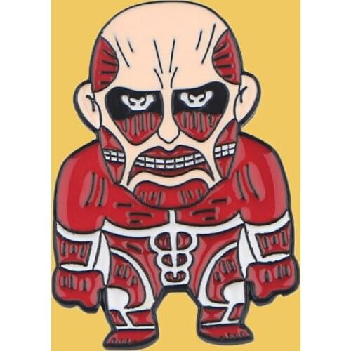 SP1224 Cute Cartoon Anime Hard Enamel Pin Lapel Pins Badge Brooch Collar Pins Fashion Jewelry Gift for Kids Friends