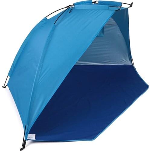Outdoor Beach Tent Sunshine Shelter Fishing Camping Hiking Picnic Park Tents 2 Person Sturdy 170T Polyester Sunshade Tent