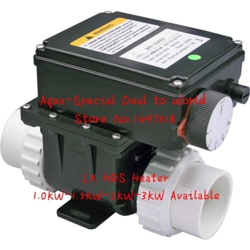Bathtub hot tub spa pool 3000W water heater LX H30-RS1 3kw Electric spa heater with Temperature Controller 1.5" inch connector