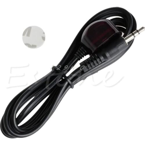 1 PC 38Khz Infrared IR Blaster Remote Control Receiver 3.5mm Extension Cable 1.5m