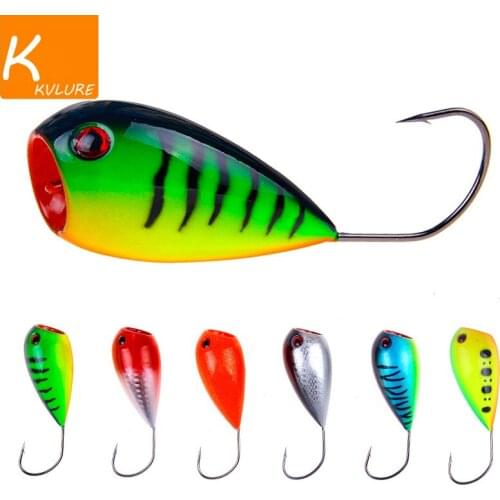 1Pcs/lot Popper Fishing Lure CrankFish Baits 8cm 13g Artificial Baits Croatian EGG Floating Hard Bait With Single Hook